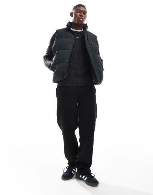 Jack & Jones – Puffer-Weste in Schwarz, 2 von 4