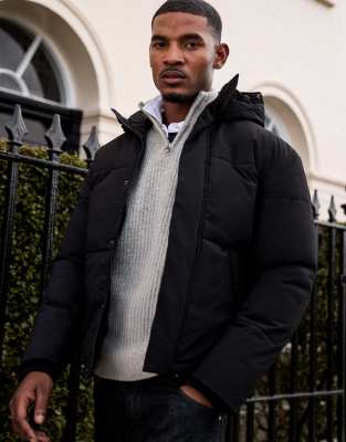 Jack&Jones - Jjgalaxy Puffer Jacket Black - Gr. - Xxl - Bild 5