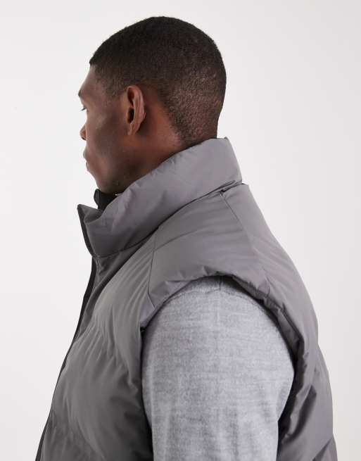 Jack & Jones – Pufferweste in Grau, 4 von 5