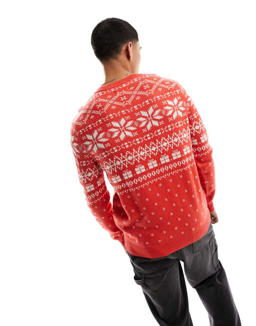 Pull de noel discount jack and jones