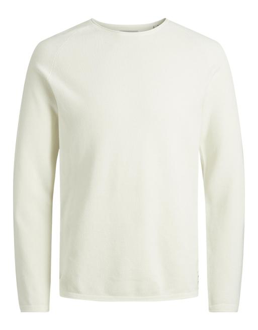 Jack & Jones pull en maille en Cloud Dancer, 7 de 7