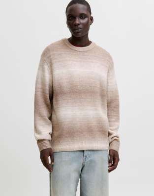 Jack & Jones - Pull en maille - Meringue moka-Vert