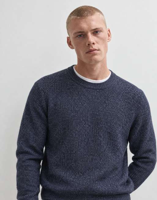 Jack & Jones pull oversize duveteux bleu, 9 de 10