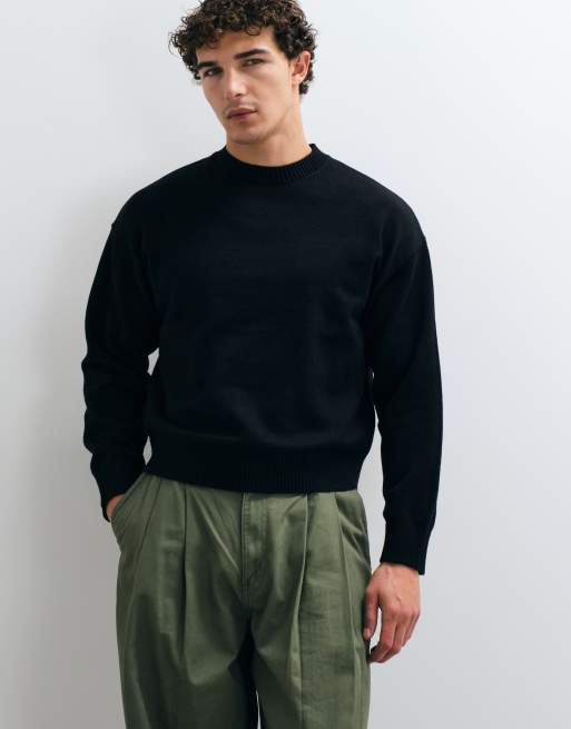 Jack & Jones Pullover aus Cloud-Strick in Schwarz, 4 von 5