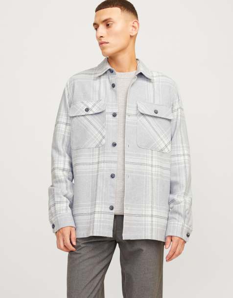 Jack & Jones - Raymond - Maglia grigia a quadri - view 1