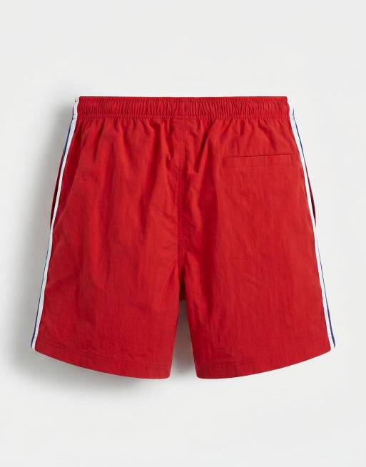 Jack & Jones - Røde sportsshorts i nylon, 7 af 9
