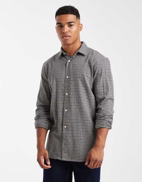 Jack & Jones - Recht geruit overhemd in groen - view 1