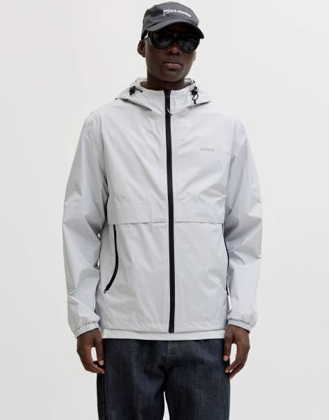 Jack & Jones – Regenjacke in Dunstblau - view 1