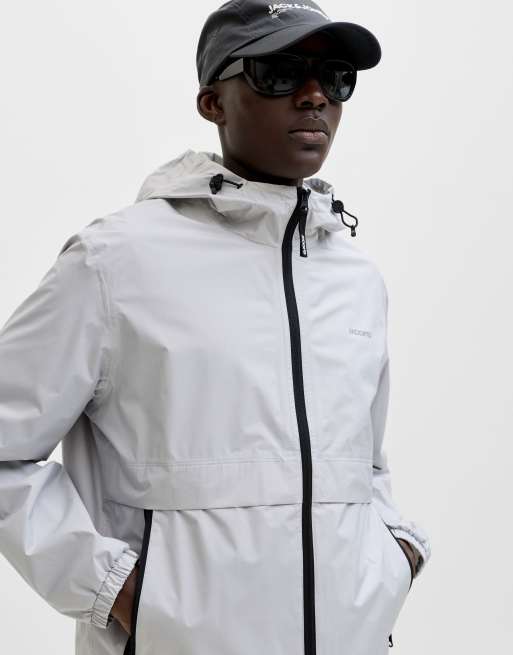 Jack & Jones – Regenjacke in Dunstblau, 5 von 5