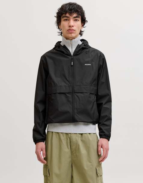 Jack & Jones – Regenjacke in Schwarz - view 1