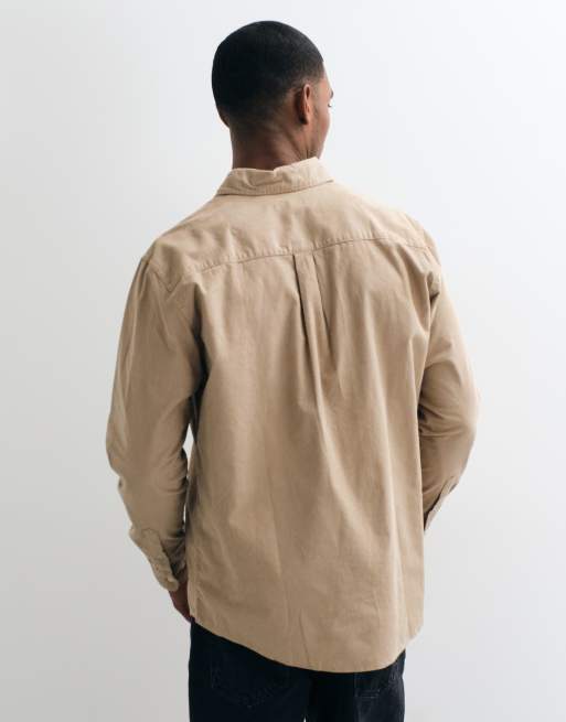Jack & Jones Regular-Cordhemd in Beige, 3 von 5