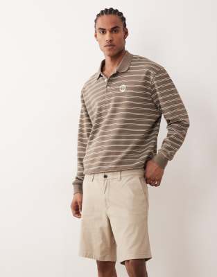 Regular-Fit-Chino-Shorts in Beige-Neutral Neutral L