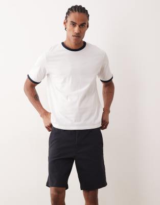 Jack & Jones Regular Fit Chino Shorts In Navy