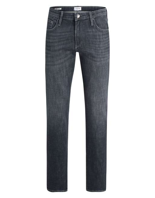 Jack & Jones regular fit jeans i grå denim, 7 av 7