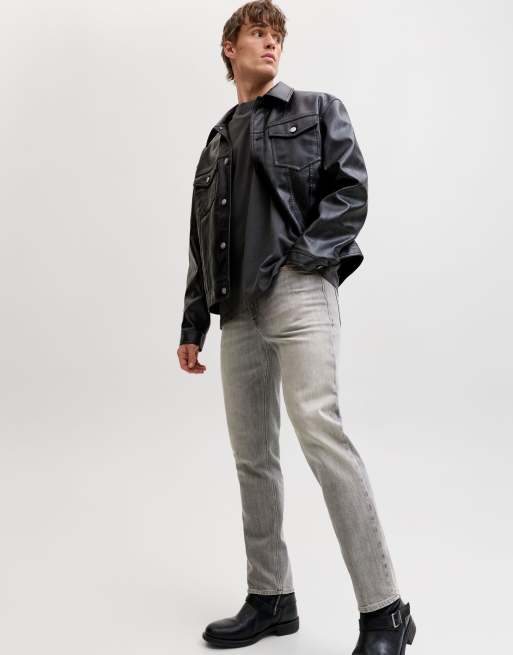 Jack & Jones Regular fit jeans i grå denim, 6 af 7