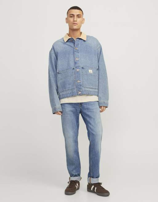 Jack & Jones - Regular-fit jeans in blauw