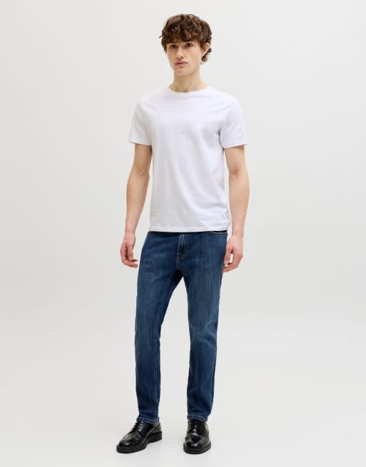 Jack & Jones - Regular-fit jeans in blauw, 3 van 7