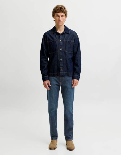 Jack & Jones Regular fit jeans in blue denim, 3 of 7
