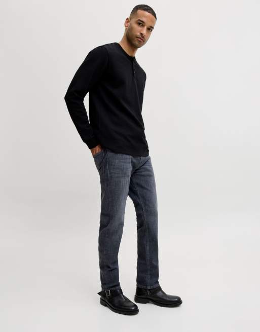 Jack & Jones Regular fit jeans in grey denim, 6 of 7