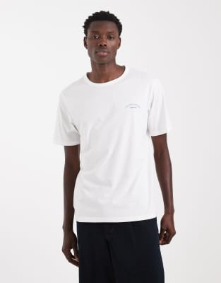 Jack & Jones Regular Fit T-shirt With Logo In White