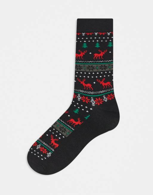 Jack & Jones reindeer giftbox with briefs & socks, 2 of 4