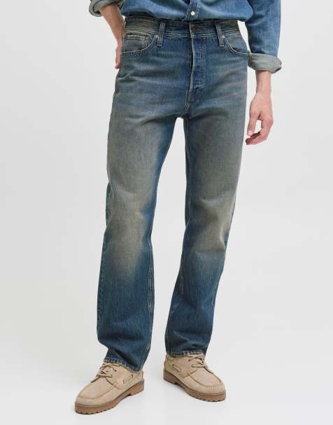 Jack & Jones Relaxed fit jeans in blue denim
