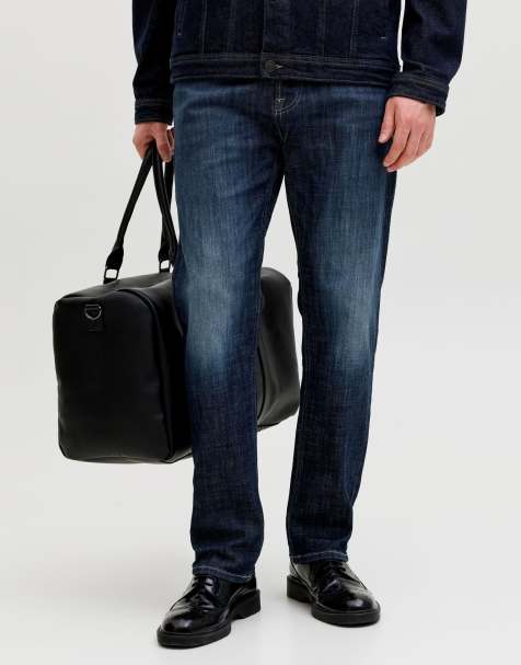 Jack & Jones Relaxed fit jeans in blue denim