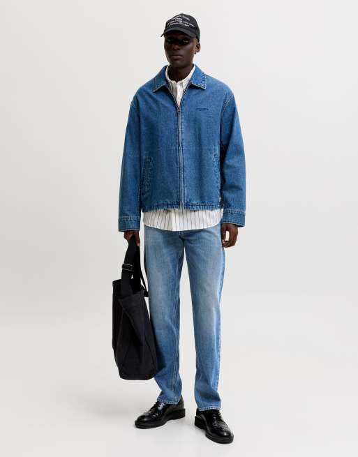 Jack & Jones Relaxed fit jeans in blue denim, 3 of 7