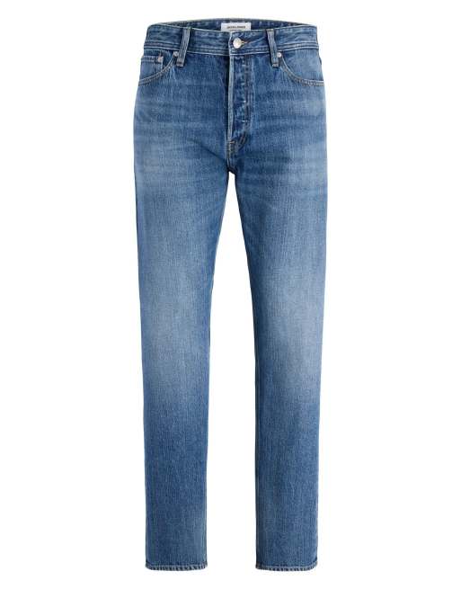 Jack & Jones Relaxed fit jeans in blue denim, 7 of 7