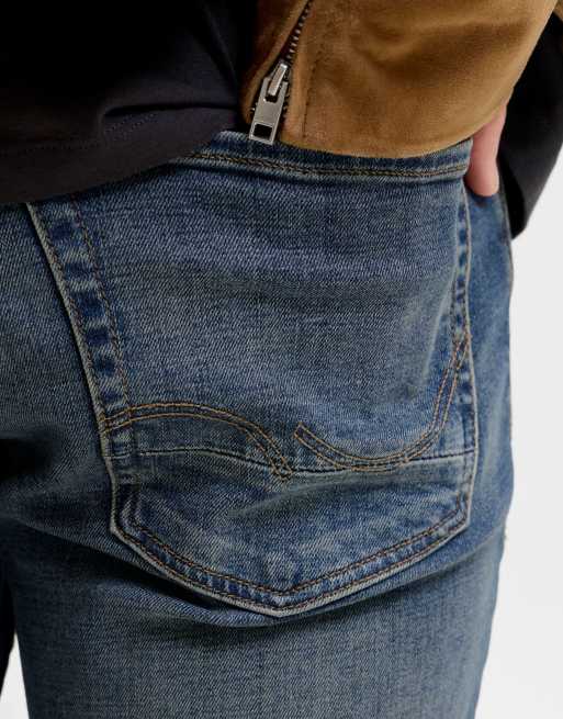 Jack & Jones Relaxed fit jeans in blue denim, 4 of 7