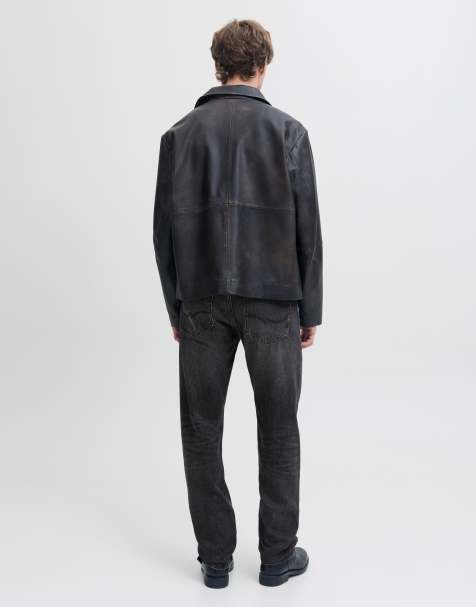 Jack & Jones Relaxed fit jeans in grey denim