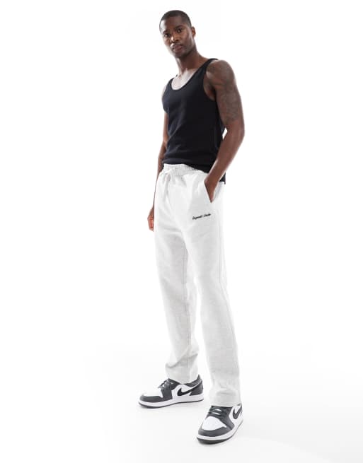 Jack & Jones relaxed fit jogger in grey marl, 4 of 5