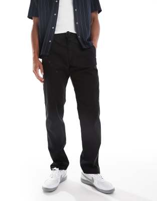 Jack & Jones Relaxed Fit Linen Pants In Blue