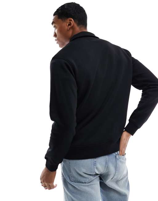 Jack & Jones relaxed fit quarter zip sweatshirt | ASOS