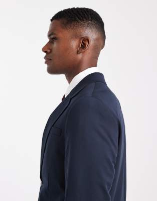 【定価130,000円】RING JACKSONS ネイビー スーツセット Jack & Jones relaxed suit jacket in navy blue | ASOS