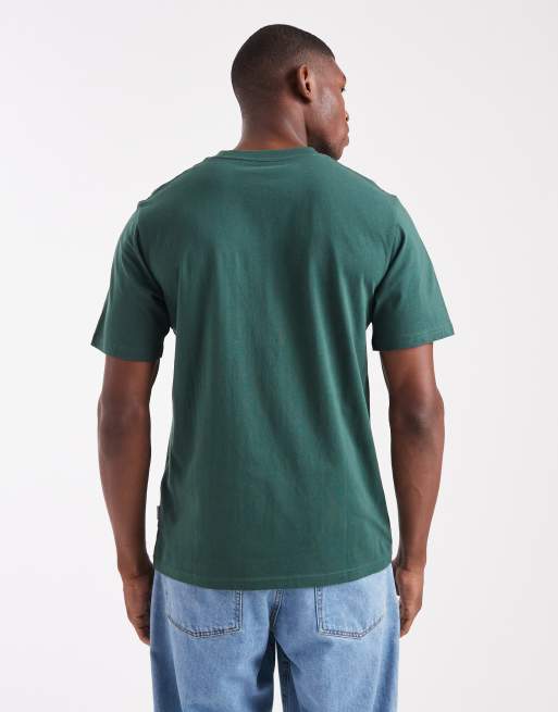 Jack & Jones relaxed t-shirt with front logo in green, 3 of 5