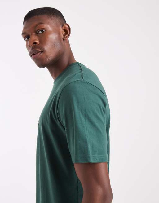 Jack & Jones relaxed t-shirt with front logo in green, 4 of 5