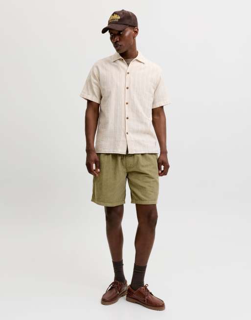 Jack & Jones Resort shirt in sea pearl, 2 of 5