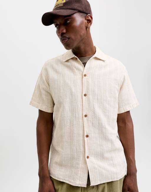 Jack & Jones Resort shirt in sea pearl, 5 of 5