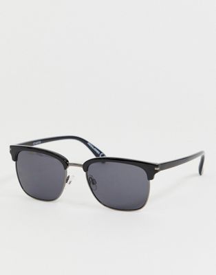 Jack & Jones - Retro zonnebril met zwarte glazen