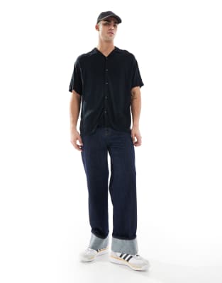 JACK & JONES REVERE COLLAR SHORT SLEEVE SHIRT