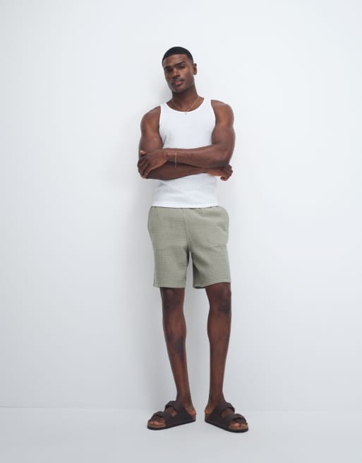 Jack & Jones ribbed muscle fit tank top in white, 2 of 7