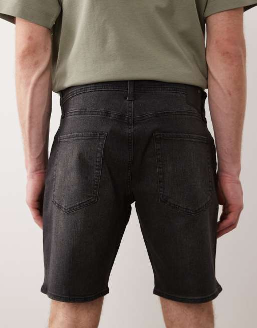 Jack & Jones – Rick – Schmale Jeansshorts in Schwarz, 5 von 5