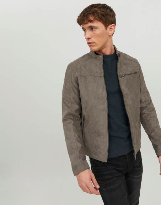 Jack & Jones - Rocky - Sort jakke med lynlås, 4 af 4
