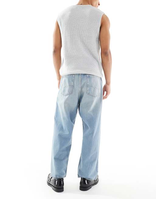 Jack & Jones - Ron - Jeans skater lavaggio azzurro, 2 di 5