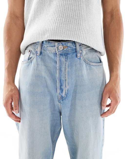 Jack & Jones - Ron - Jeans skater lavaggio azzurro, 5 di 5