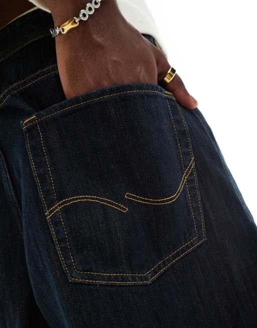 Jack & Jones - Ron - Pantaloncini di jeans lavaggio risciacquato, 3 di 5