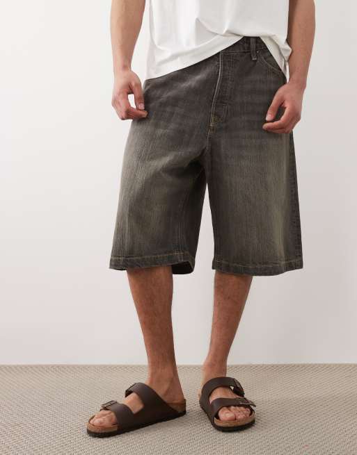 Jack & Jones - Ron - Pantalones cortos vaqueros holgados con acabado tintado negro, 2 de 5