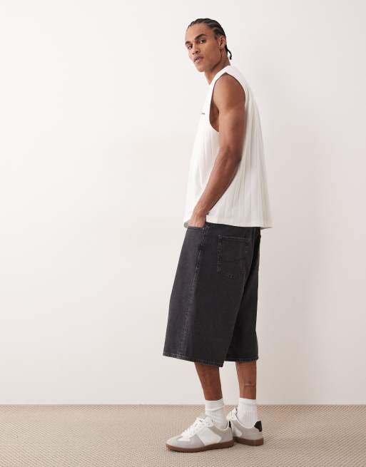 Jack & Jones - Ron - Short en jean - Noir délavé, 3 de 5