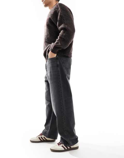 Jack & Jones Ron skater fit jeans in black wash
